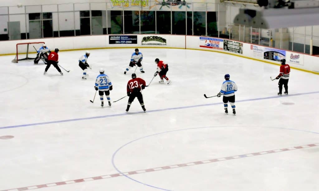 Aerodrome Ice Skating Complex Constellation Lighting