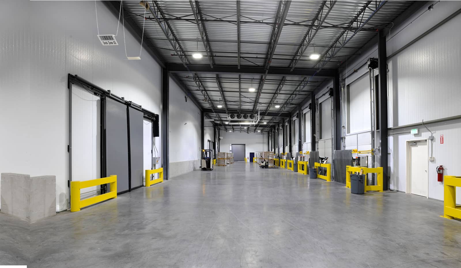 Warehouse lighting installed by Constellation Lighting